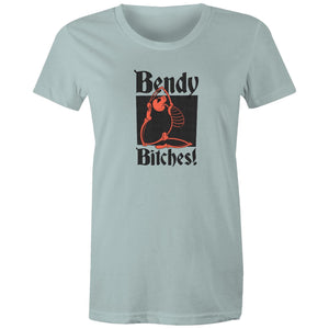 Women's Bendy Bitches Yoga T-shirt