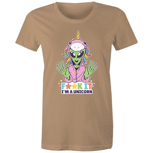 Women's Funny I'm A Unicorn T-shirt