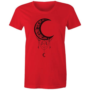 Women's Floral Moon T-shirt