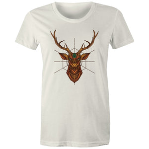 Women's Mandala Reindeer T-shirt