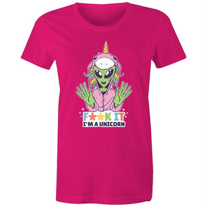 Women's Funny I'm A Unicorn T-shirt