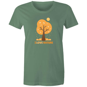 Women's I Love Nature T-shirt