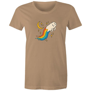 Women's Rainbow Cat T-shirt
