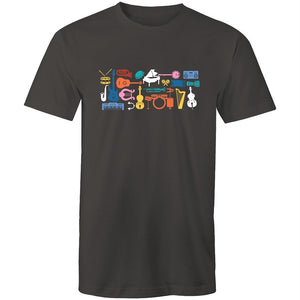 Men's Music Instrument Set T-shirt