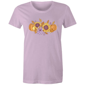 Women's Autumn Flower Bouquet T-shirt