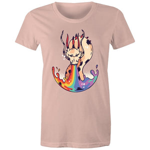 Women's Dragon Rainbow Fire T-shirt
