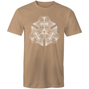 Men's Abstract Geometric Graphic Tee