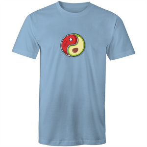 Men's Avocado & Meat Yin Yang T-shirt