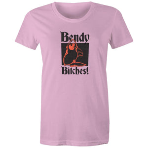 Women's Bendy Bitches Yoga T-shirt