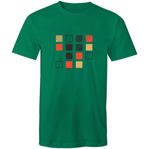 Men's Abstract Red Box T-shirt