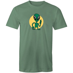 Men's Peace Alien T-shirt