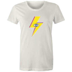 Women's Lightning Bolt Eye T-shirt