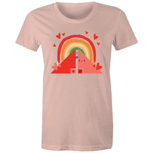 Women's Soul Mate Rainbow T-shirt