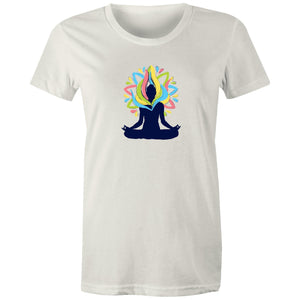 Women's Yoga Energy Lotus T-shirt