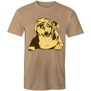 Men's Abstract Bulldog T-shirt