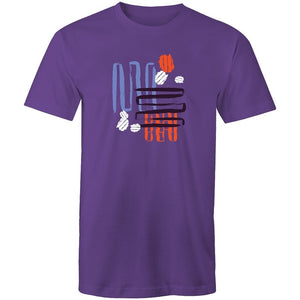 Men's Featured Abstract Stroke T-shirt