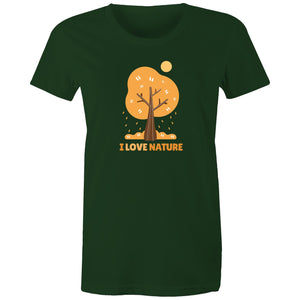 Women's I Love Nature T-shirt