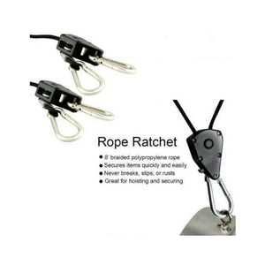 2 Heavy Duty Hangers - 68KG Capacity