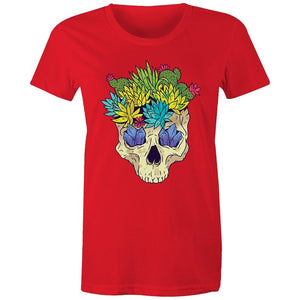 Women's Cactus Skull T-shirt