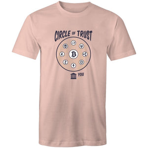 Men's Bitcoin Circle Of Trust T-shirt
