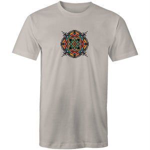 Men's Indian Mandala Pattern T-shirt