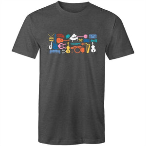 Men's Music Instrument Set T-shirt