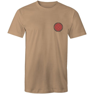 Men's Army Red Pocket Logo T-shirt