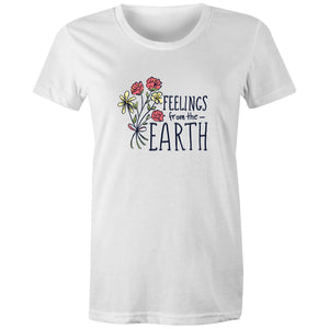 Women's Feelings From Earth T-shirt