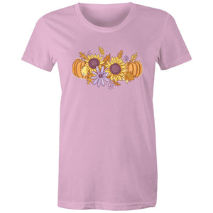 Women's Autumn Flower Bouquet T-shirt