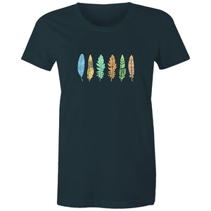 Women's Feather Print T-shirt