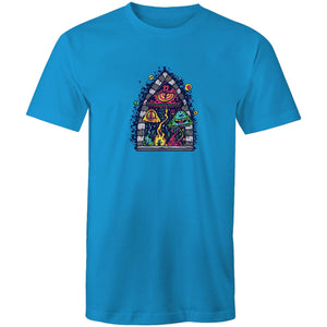 Men's Trippy Mushrooms Psychedelic T-shirt
