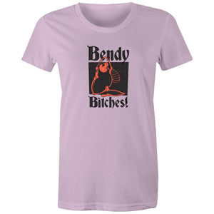 Women's Bendy Bitches Yoga T-shirt