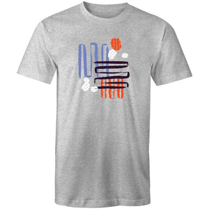 Men's Featured Abstract Stroke T-shirt