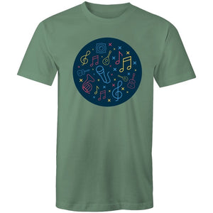Men's Circular Music T-shirt