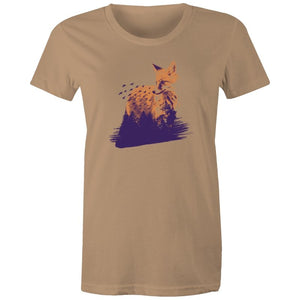 Women's Fox In Forest T-shirt