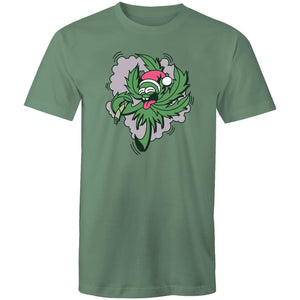 Men's Santa Weed T-shirt
