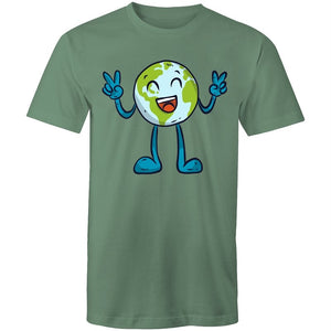 Men's Earth Peace T-shirt