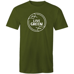 Men's Live Green Logo T-shirt
