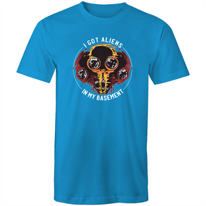 Men's I Got Aliens In My Basement T-shirt