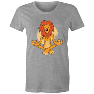 Women's Meditating Lion T-shirt