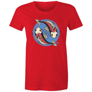 Women's Yin Yang Cod T-shirt