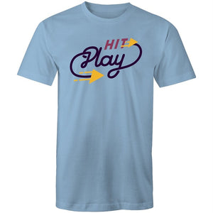 Men's Hit Play Music T-shirt