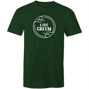 Men's Live Green Logo T-shirt