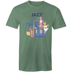 Men's Abstract Jazz Music T-shirt