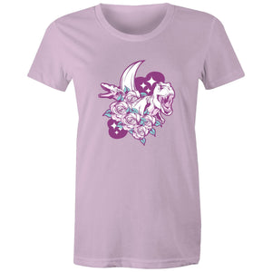 Women's Floral Dinosaurs T-shirt