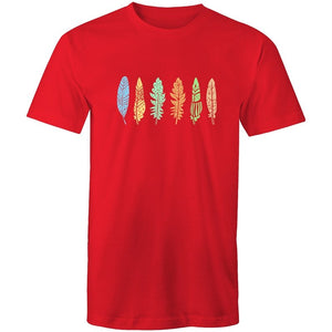 Men's Feather Print T-shirt