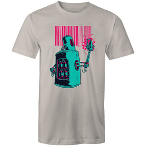 Men's Graffiti Barcode T-shirt