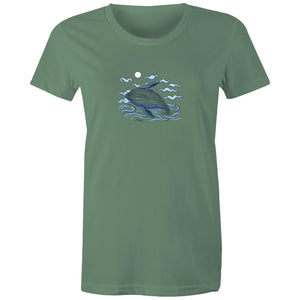 Women's Whale Ocean T-shirt