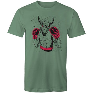 Men's Boxing Bull Art T-shirt