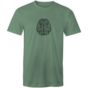 Men's Brain Drawing T-shirt